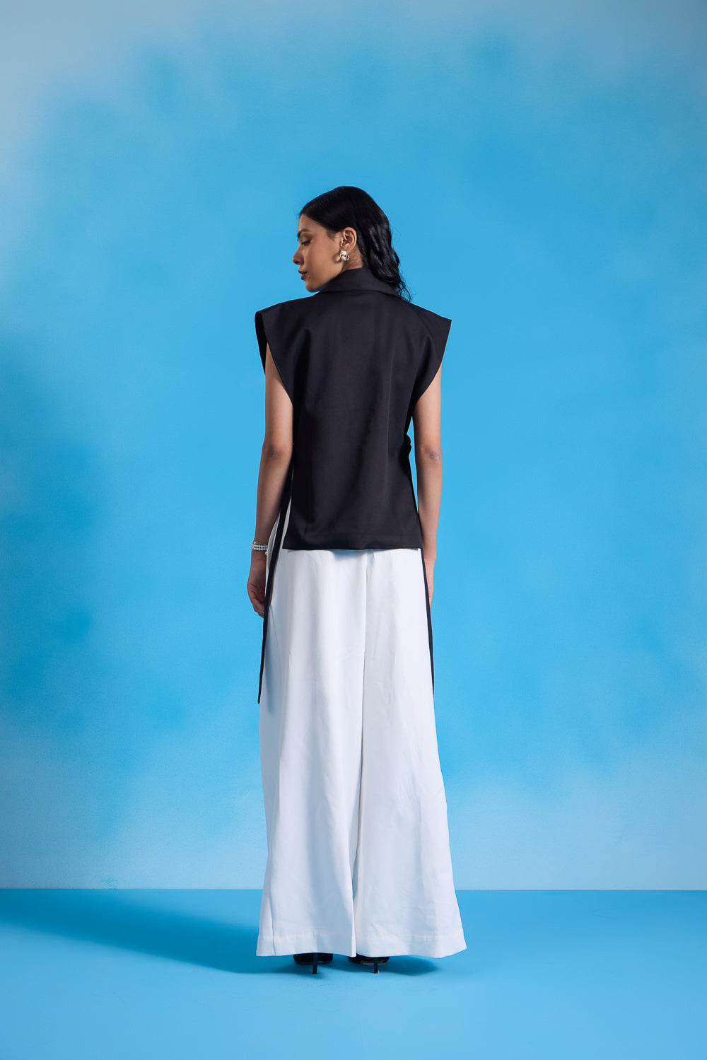 Starlit Noir Vest Co-ord