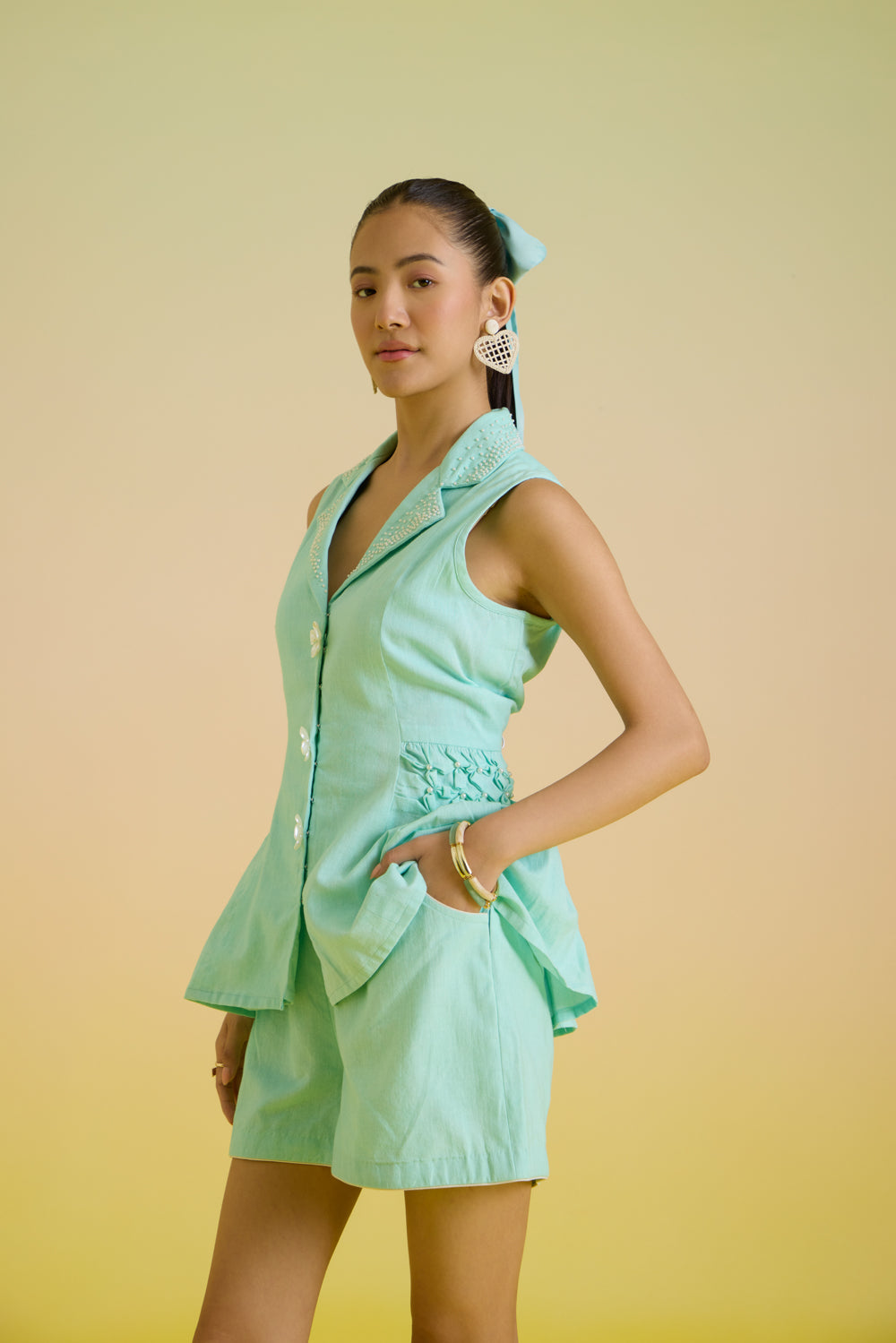 Mint-ini shorts