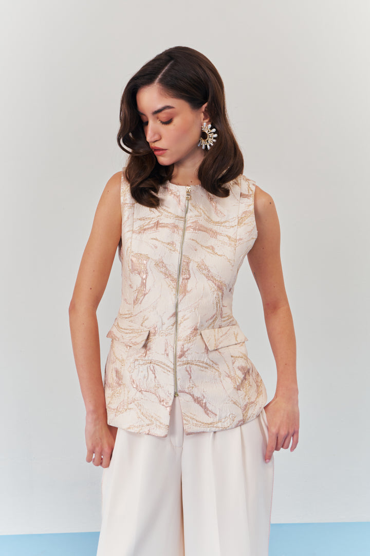 Rosaline vest co-ord set