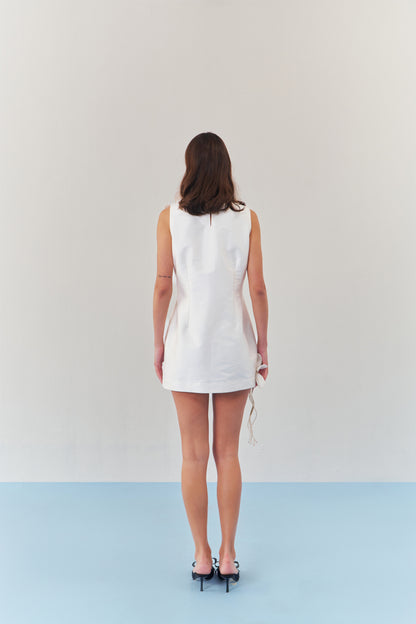 Moonlit fleur mini dress