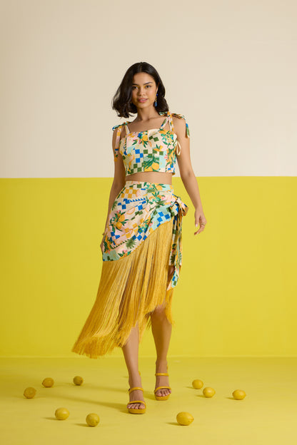 Sorrento corset co-ord set
