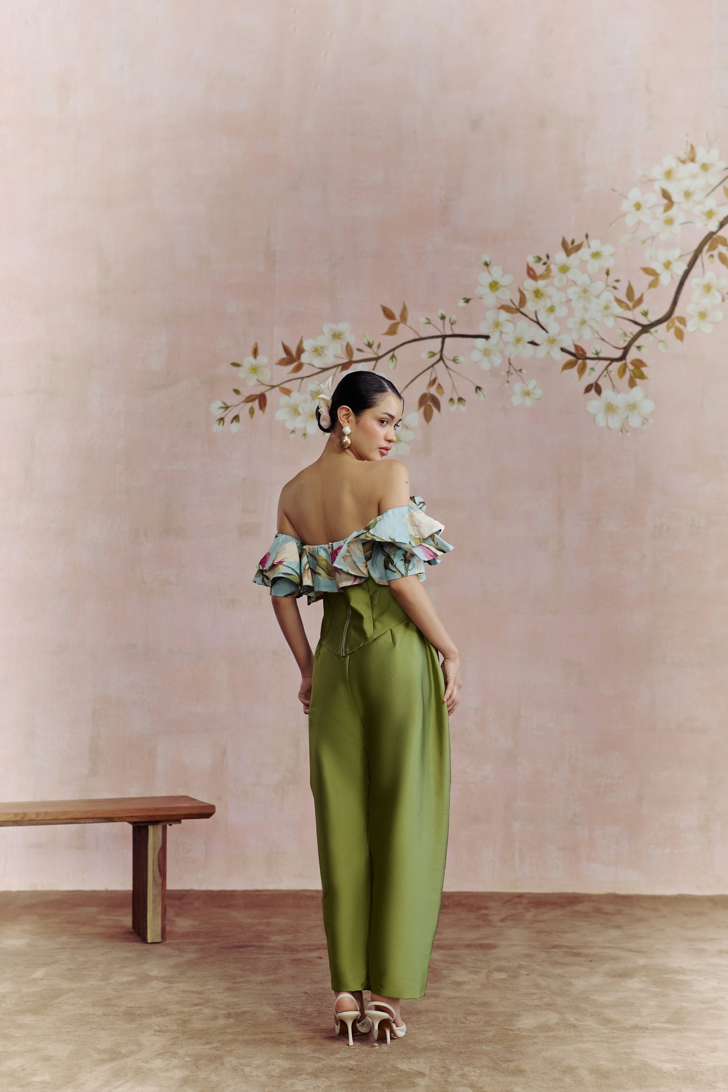Magnolia Corset Co-ord Set