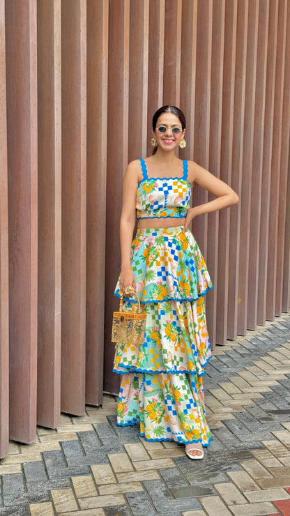 Sneha Advani in Sorrento layered co-ord set